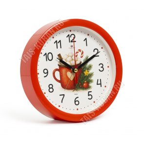 Будильник кругл. d15см 