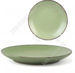 OH!SPLASH зеленая Тарелка плоская d19см (6)