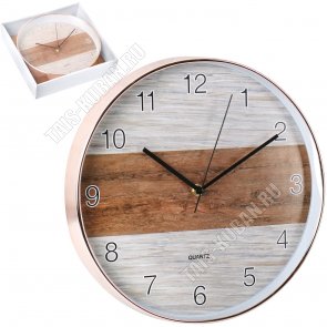 Часы (пластик) круг.d30см