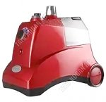 Отпариватель 2800Вт д/воды 3.3л, поток пара 35г/мин, 4 режима,телескопическая стойка 1,75м, 12 диск.,цвет красный (4)