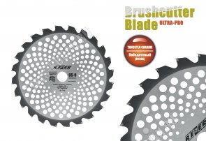 Диск REZER- д/триммера, 255х25.4х1.3мм. 24 зубьев, GS-O Utra-Pro 