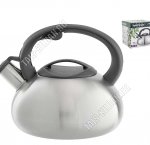 Чайник нерж 2,5л свист,цельнолитое дно (12)