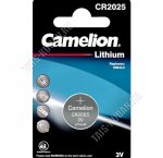 Бат. диск CAMELION CR2025, BL-1шт.литиевые,блистер (10)