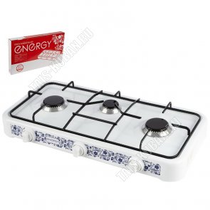 Плита газ. 3конф, плавн.рег.t, 59х33х7см,