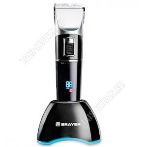 Машинка д/стрижки на подстав. (сеть/аккум) 3Вт,бат.700mAh 