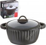 Ascella Кастрюля 4,6л d24см,темн.шоколад (6)