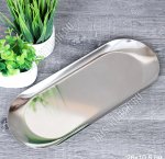 Блюдо (металл) овал L26х10,5,зеркал.полиров