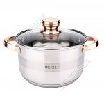 Golden Кастрюля 6,1л d24см,ф.цилиндр (6)