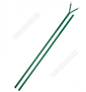 Подпорка д/веток деревьев, метал, h200см d16мм, разборн, зелен (10) 