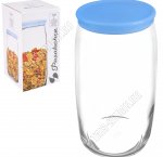 CESNI Банка пласт.крышка 1,5л, кр.голубая п/уп (6)