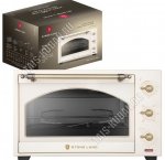 Печь электрическая 60л, 2000Вт (конвекция/вертел) 2ое термостекло, кремовый, Stone Land (1)