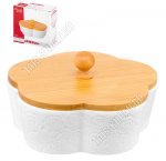 Розы /Бамбук Банка для печенья 900мл d20см