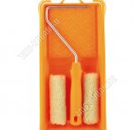 Валик и Малярный н-р д/фасадных работ 2пр (кювета 150х290мм и мини-валик 110мм,мехов.12мм)