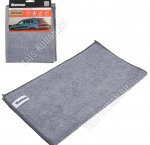 Салфетка микрофибра (35х40см) супервпит,д/стекла,хромир.издел,серый (10)