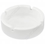 Белая Пепельница d11 h3,5см