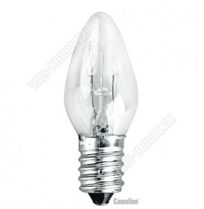 Camelion накалив. (д/ночников) прозр  7Вт E14, BL-4шт (4)
