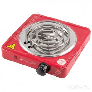 Плита эл. 1конф. ТЭН 1000Вт., 5реж. t, нерж.чаша, 27.5х25х8см. 