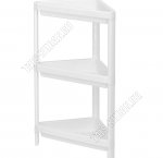 Этажерка 3-х яр,углов, белый (44х33,5 h71см) (4) 