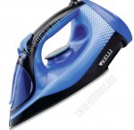 Утюг керамическая подошва 2600Вт,вертикальное отпаривание,паровой удар,для воды 320мл,регулировка t,защита от перегрева/перекручивания шнура,самоочистка,синий (10)