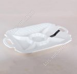 Менажница 5-ти секц. 37х25см 