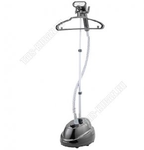 Отпариватель 2800Вт д/воды 2.0л,12 диск, телескопическая стойка 1,55м, цвет черный (4) 