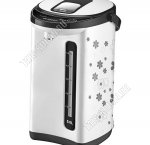 Термопот 5,0л 750Вт,автоподача воды,автоподогрев,защ.б/воды,(рис.Цветочки) СЕРЕБРО (6) 