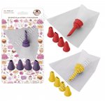 Н-р Кондитерский мешок (многоразов) L30см 0,3л +Насадки 5шт пластик (12)