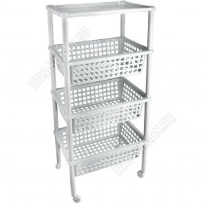 Этажерка 4-х яр (42х29 h88см) 