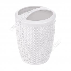 Подставка д/зубн.щеток 2-х секц.