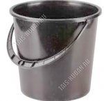 Ведро хоз-ное 12л (d31 h26,5см) черный (10)