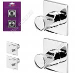 El Casa Крючок самоклейющийся, металл, набор 2шт 