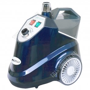 Отпариватель 2800Вт д/воды 3,8л,пар 90гр/мин 2 режима, 12-ти диск.латун.нагрев. элемент, цвет синий 