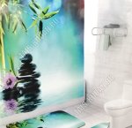 Штора д/ванны +Коврики 2шт (180х200см/ 50х80+50х60см) 