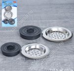 Ситечко для раковины набор 2шт (d6/7,5см) 