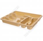 Лоток-вклад д/ст.приб.6отд. бежев (38х30 h5см) (24) 