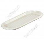 Поднос прям (39x27см) бел.ротанг (17)