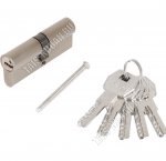 СТАНДАРТ Механизм д/врезн.замков цилиндр,(40х40), перф.ключ/ключ, в комп-те 5 ключ, цинк.спла, мат.никель (10)