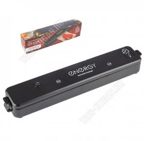 Вакуумный упаковщик 90Вт д/пакета до L25см, черн (6) 