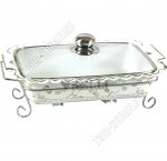 Мармит (керамика) 2,5л прямоугольный (35х25см h8см) 