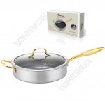 Allegro (нерж с а/п) Сотейник d26см,прям борт h7см (6)