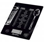 Весы кухонные эл. (стекло) до 7кг дел.1гр,прям.15х20см 