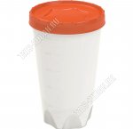 Контейнер кругл 1,2л винт.крышка (d11,5 h18,5см) (40)