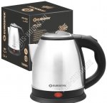 Чайник нержавеющая сталь 1,2л 1500Вт диск, цвет серебро (12)