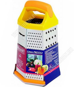 Терка 6-ти гранная с контейнером, h23см (12) 