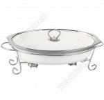 Мармит (керамика) 2,8л овальный (36х25см h10см) 