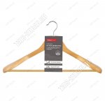 Вешалка (дерево) св.дерево L45см, широк.плечики (30)