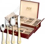 НАБОР 72пр в деревянном чемодане 