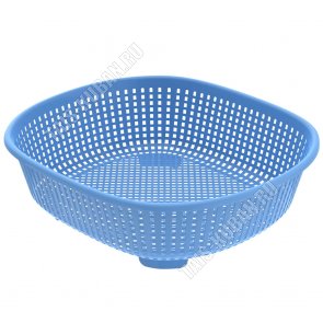 Дуршлак-мойка, голубой (37,8х34,3х42 h11,2см) (25) 