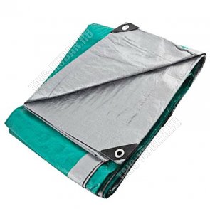 Тент универсальный натяжной плотность 100г/м2 4х4м (4) 