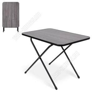 Стол складной (68х45см h50/62см) Черный ясень 